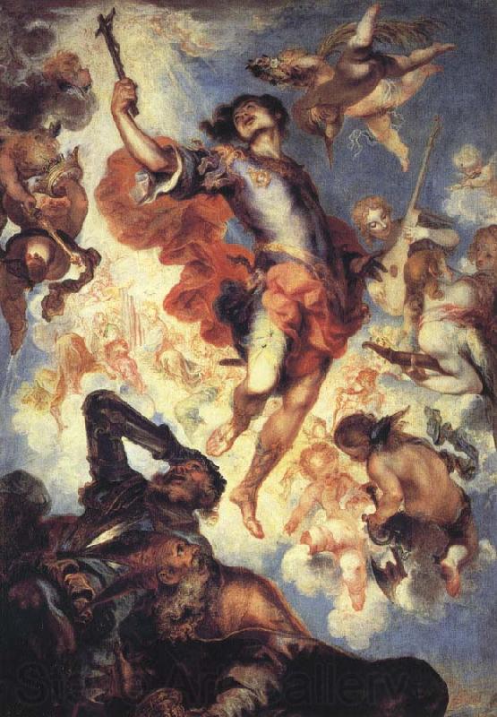 Francisco de Herrera the Younger Triumph of St.Hermengild France oil painting art